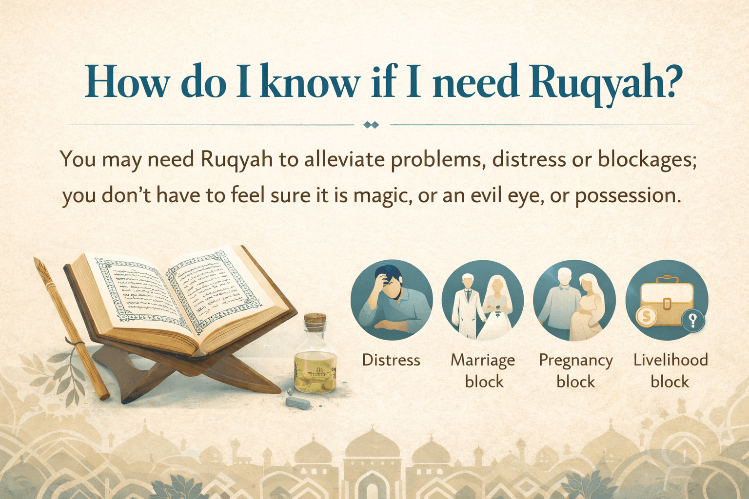 How Do I Know If I Need Ruqyah? , Ruqyah and Ajwah Center